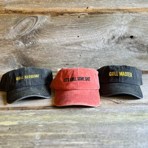 Grill Master Dad Hats