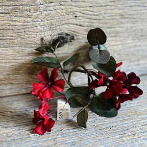 Red Floral and Eucalyptus Collection