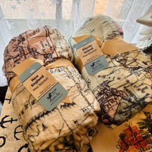 Load image into Gallery viewer, Rhode Island Map Fleece Blanket
