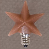 Star Silicone Warm Glow Bulbs