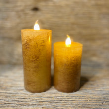 Load image into Gallery viewer, LED Small Realistic Wick Pillar Candles
