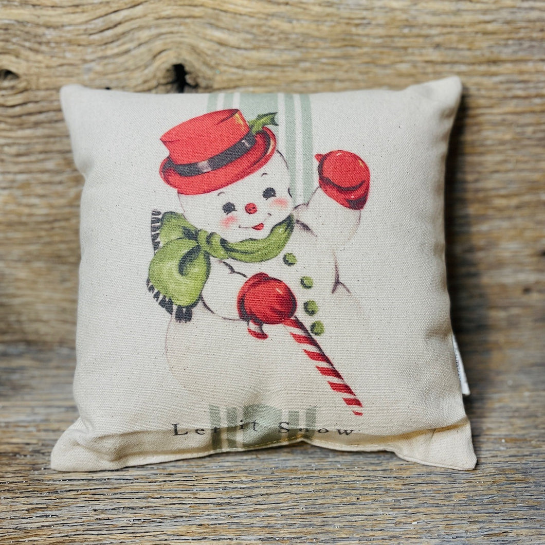 Vintage Inspired Decorative Christmas Pillows