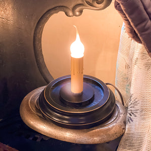 Add the natural warm glow of a beautiful candle without the worry of having to shut it off! Pair your Candle Sleeves with one of our Electric Candle Sleeve Bases. 